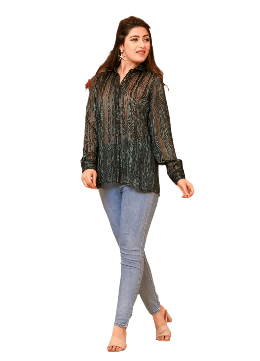 Glamour Elite Premium Party Wear Top - swadeshsouq.com