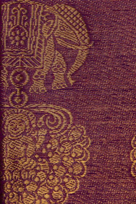 Pink and Purple Chettinad Cotton Saree with Elegant Zari Borders - swadeshsouq.com