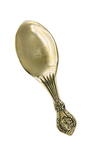 Exquisite Pure Brass Rice Ladle - A Culinary Art Piece - swadeshsouq.com