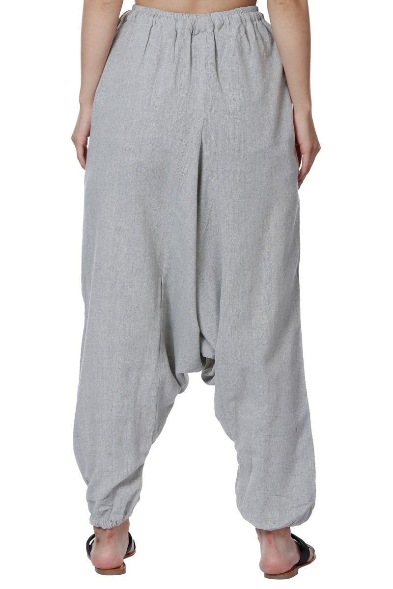 One Size Women's Eco - Friendly Cotton Harem Pants | Fits Waist Size 28 to 36 Inches | - swadeshsouq.com