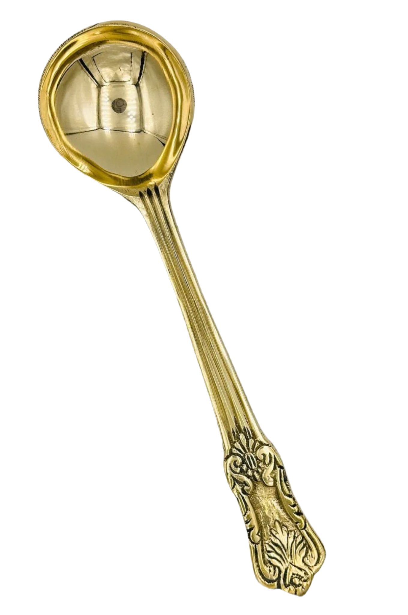 Pure Brass Spoon for Elegant Serving and Dining - swadeshsouq.com