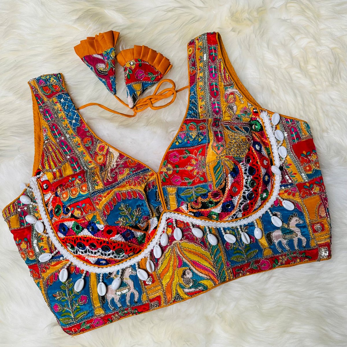 The Desert Sun Blouse: A Bohemian Jewel - swadeshsouq.com