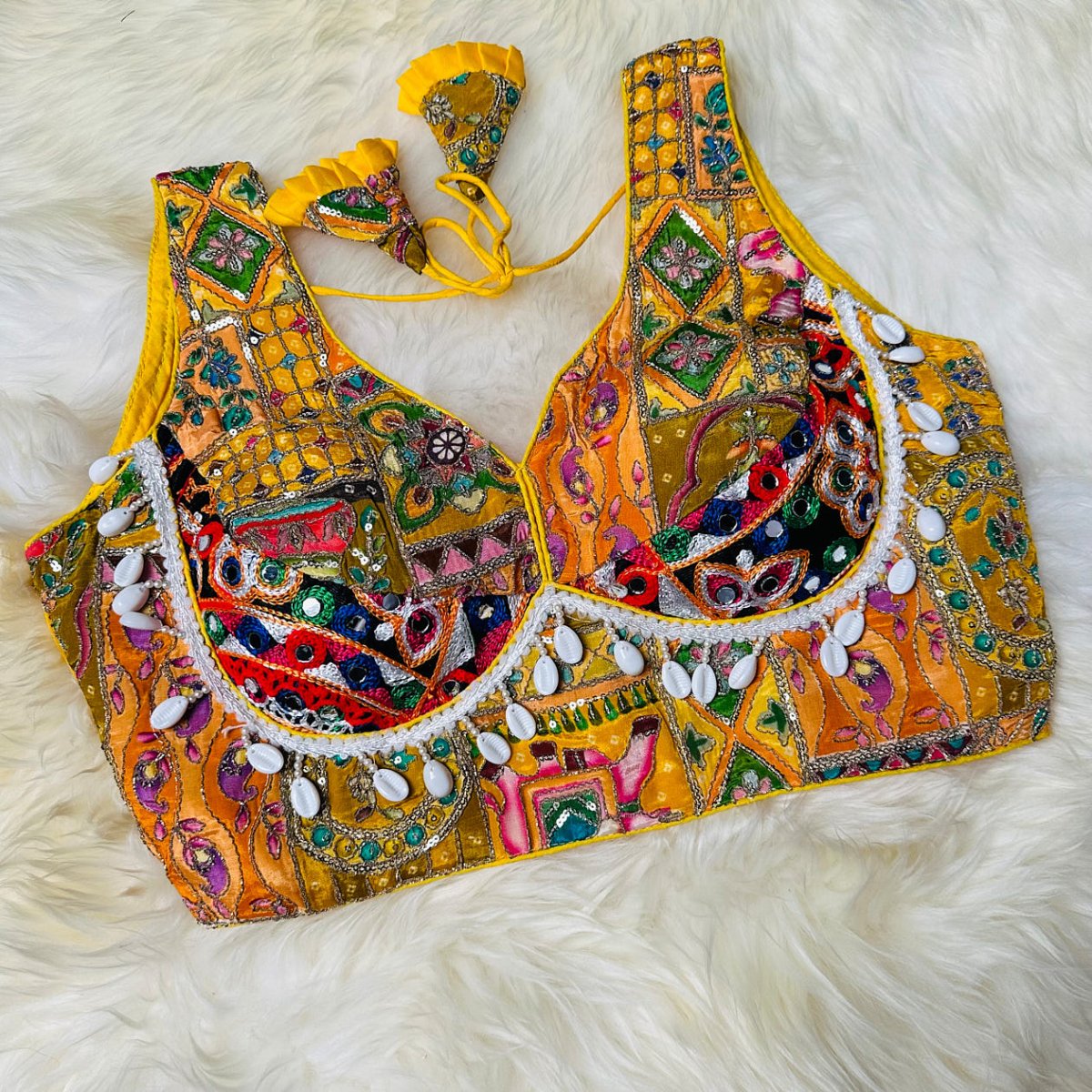 The Sunshine Yellow Blouse: A Festival of Light - swadeshsouq.com