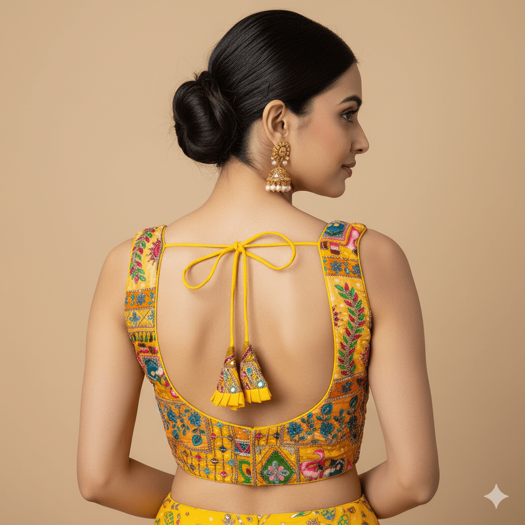 The Sunshine Yellow Blouse: A Festival of Light - swadeshsouq.com