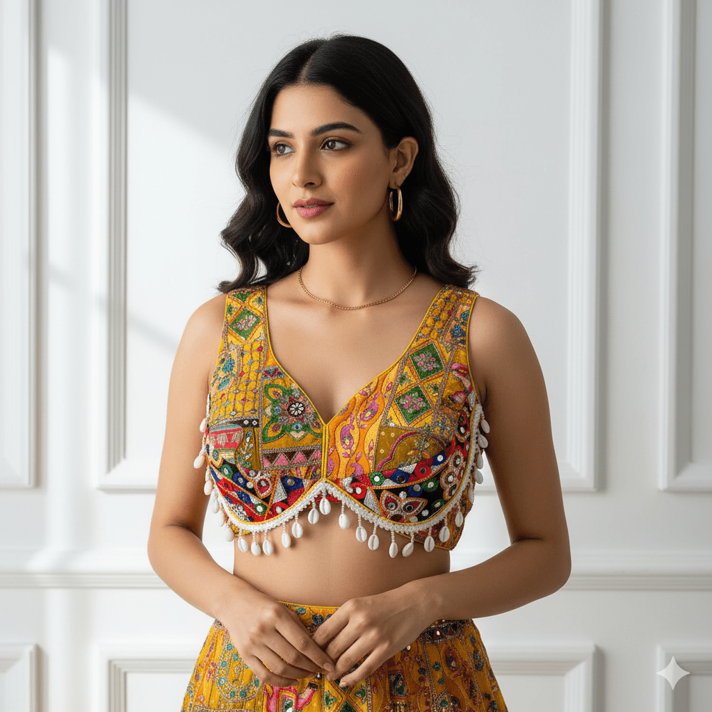 The Sunshine Yellow Blouse: A Festival of Light - swadeshsouq.com