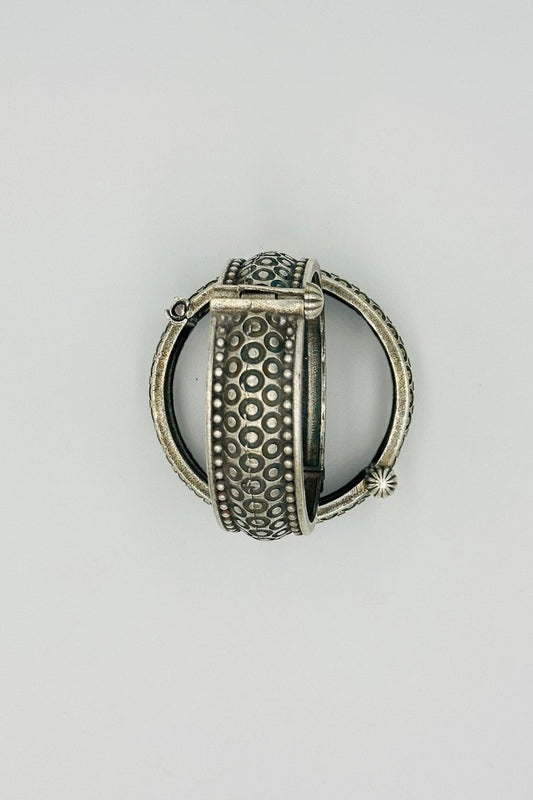 Antique Finish Oxidized Silver Bangles for an Impressively Timeless Look - swadeshsouq.com