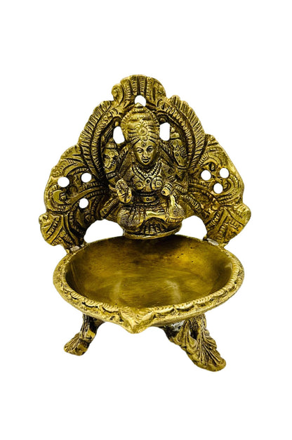 Elegant Lakshmi-Ganesh Naga Diya Set - swadeshsouq.com