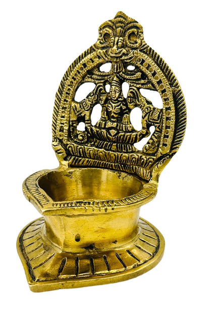 Gaja Lakshmi Diya: Exquisite Handcrafted Elegance - swadeshsouq.com