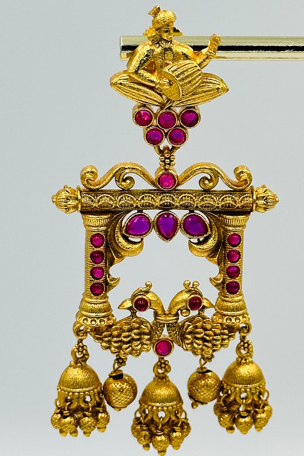 High-Gold Sapthapadi Ensemble Necklace Set - swadeshsouq.com