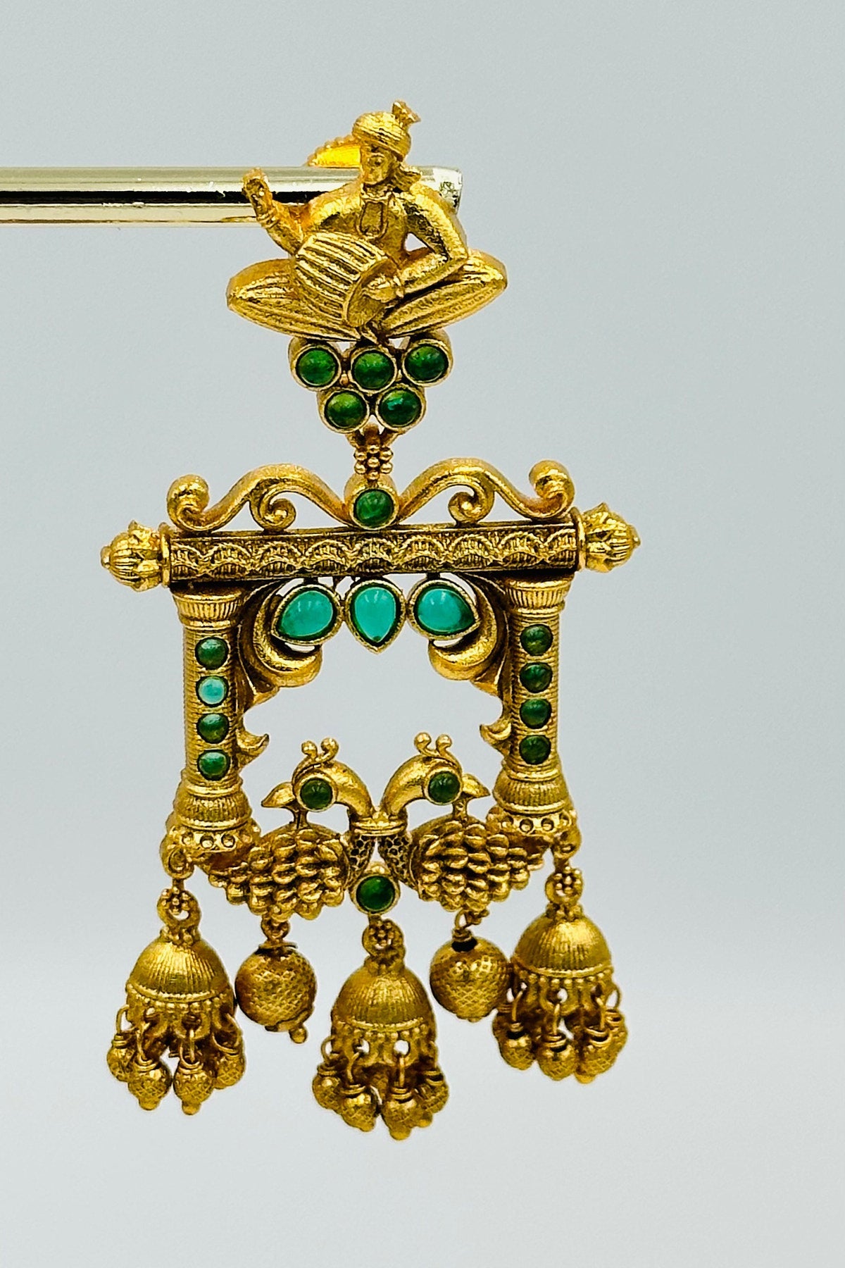 High-Gold Sapthapadi Ensemble Necklace Set - swadeshsouq.com