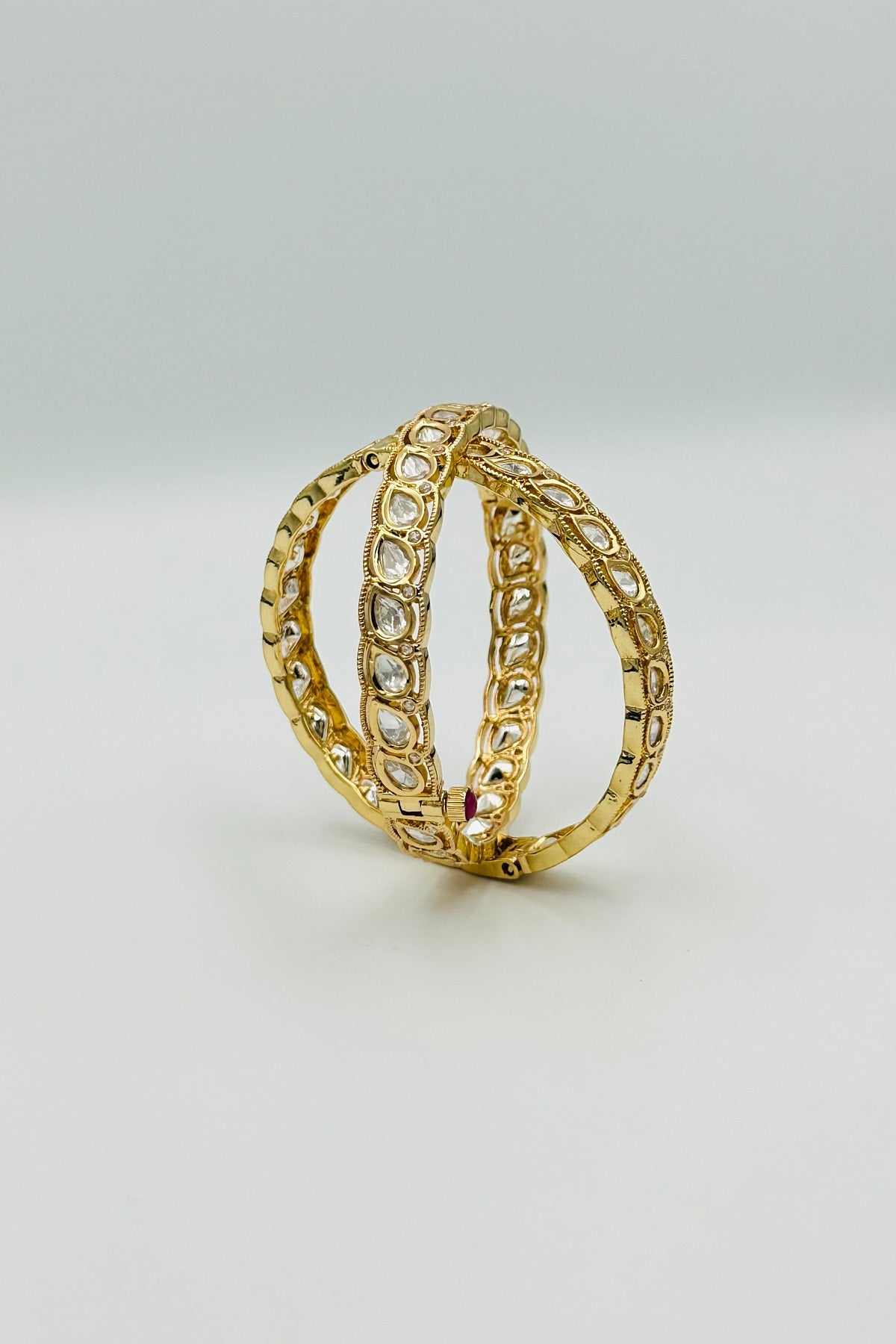 Kundan Stone Bangles - swadeshsouq.com