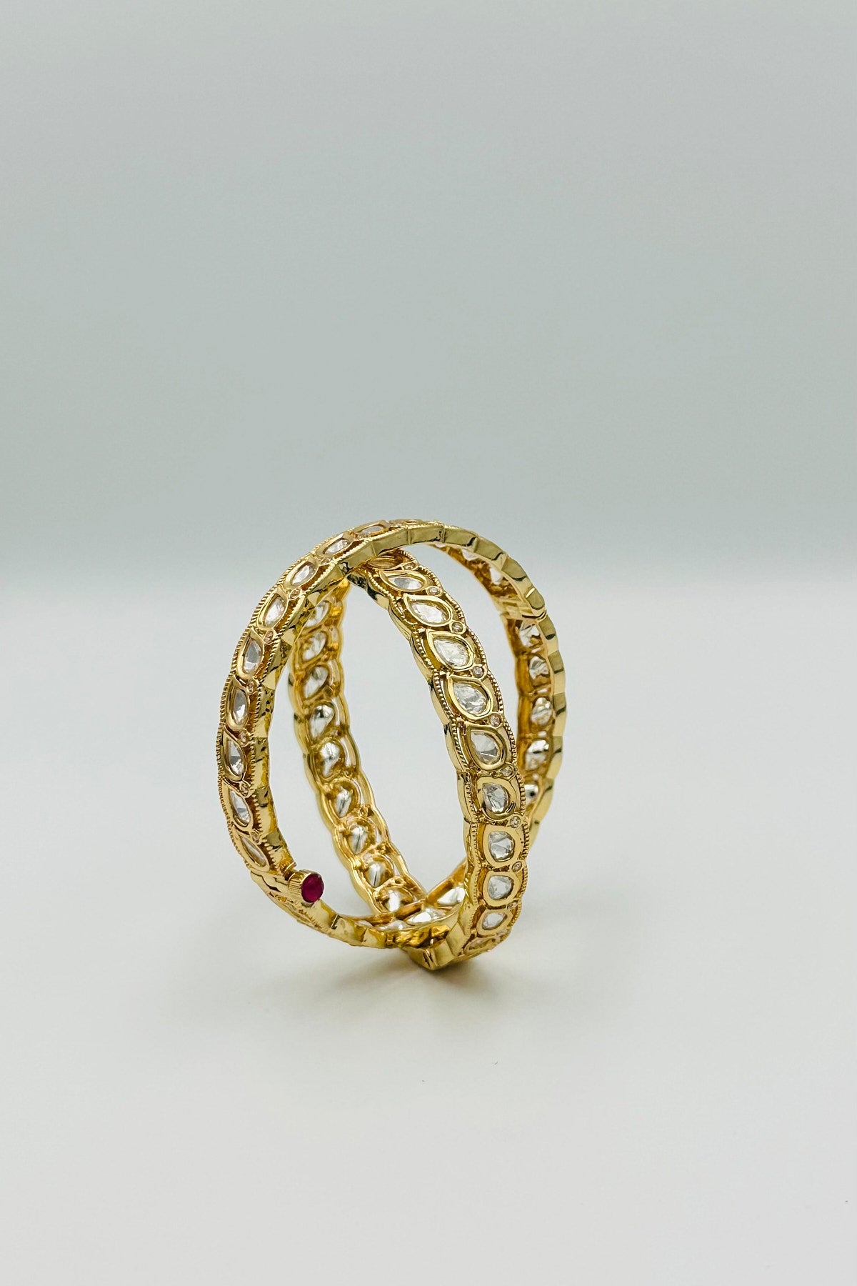 Kundan Stone Bangles - swadeshsouq.com