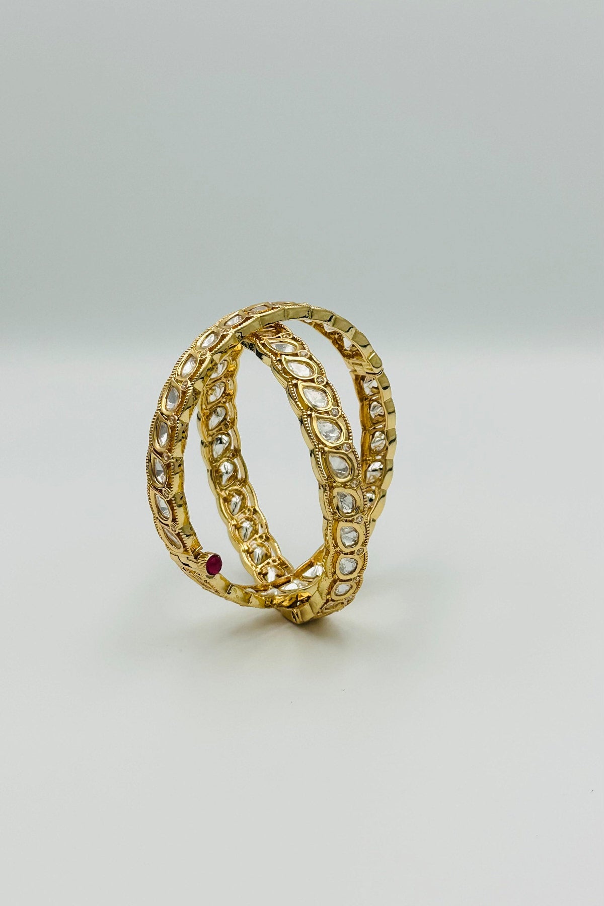 Kundan Stone Bangles - swadeshsouq.com