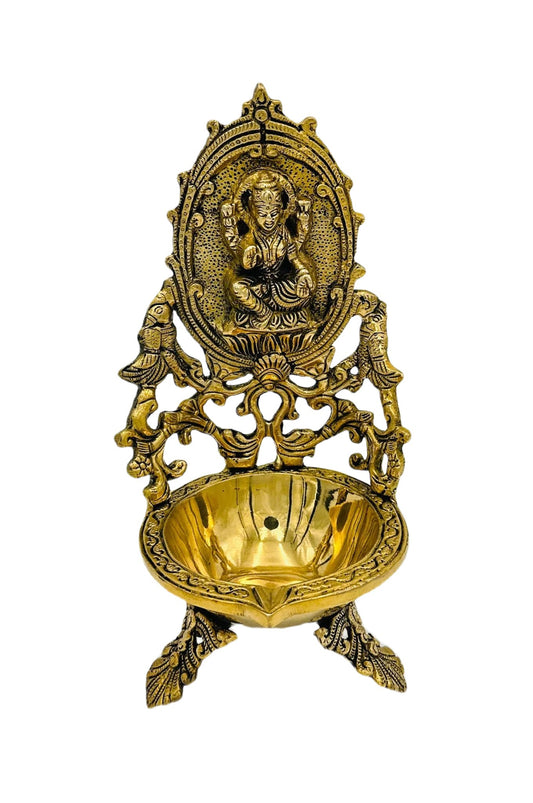 Majestic Lakshmi Diya in Grand Size - swadeshsouq.com