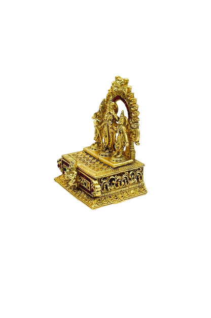 Ram Darbar Brass Kumkum Box - swadeshsouq.com