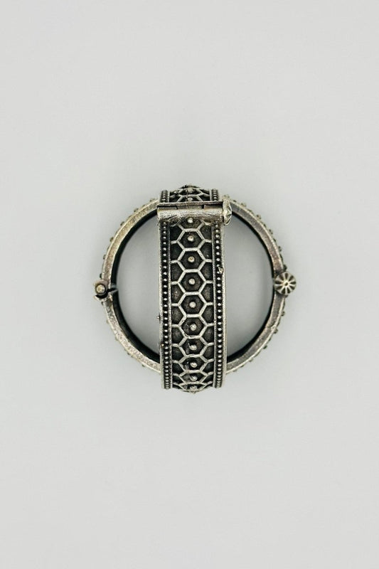 Rustic Charm: The Oxidised Silver Bangles - swadeshsouq.com