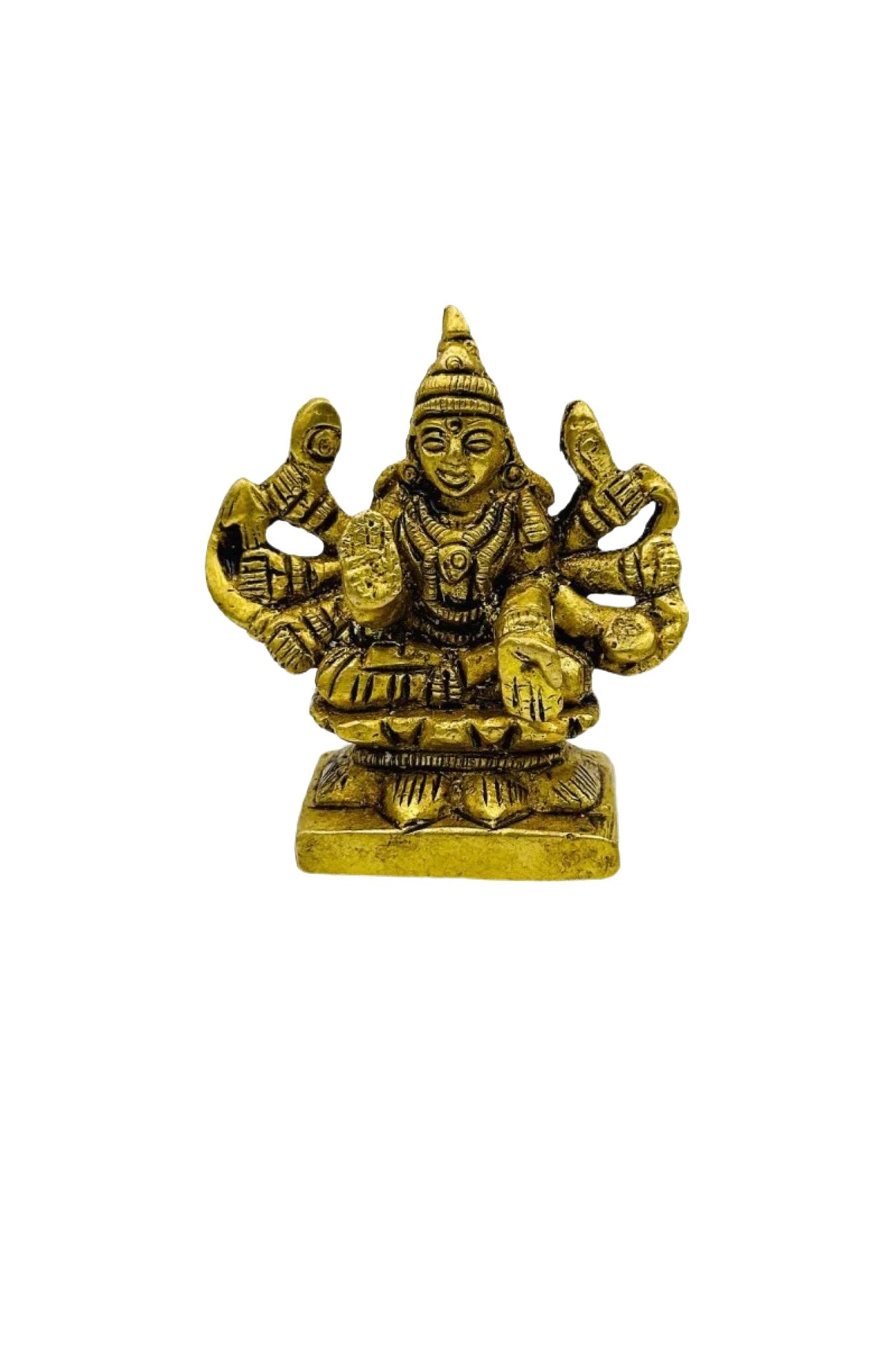 Sacred Splendor: Handcrafted Brass Ashta Lakshmi Idols - swadeshsouq.com