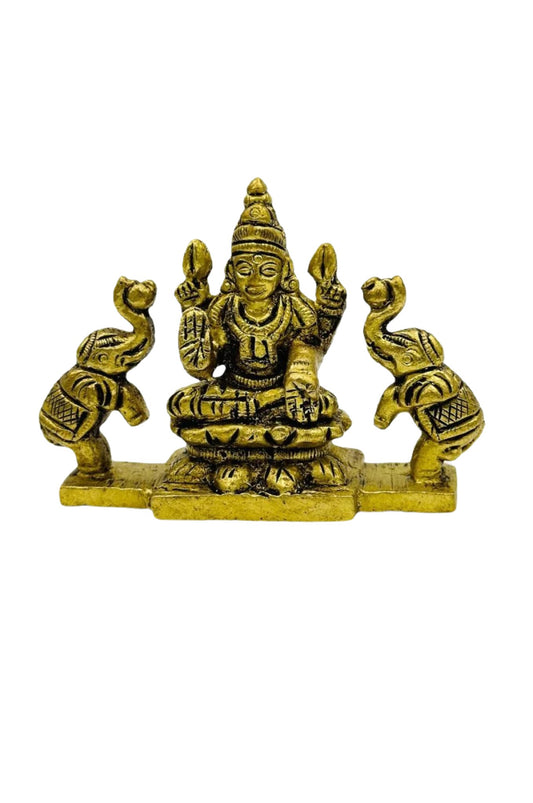 Sacred Splendor: Handcrafted Brass Ashta Lakshmi Idols - swadeshsouq.com