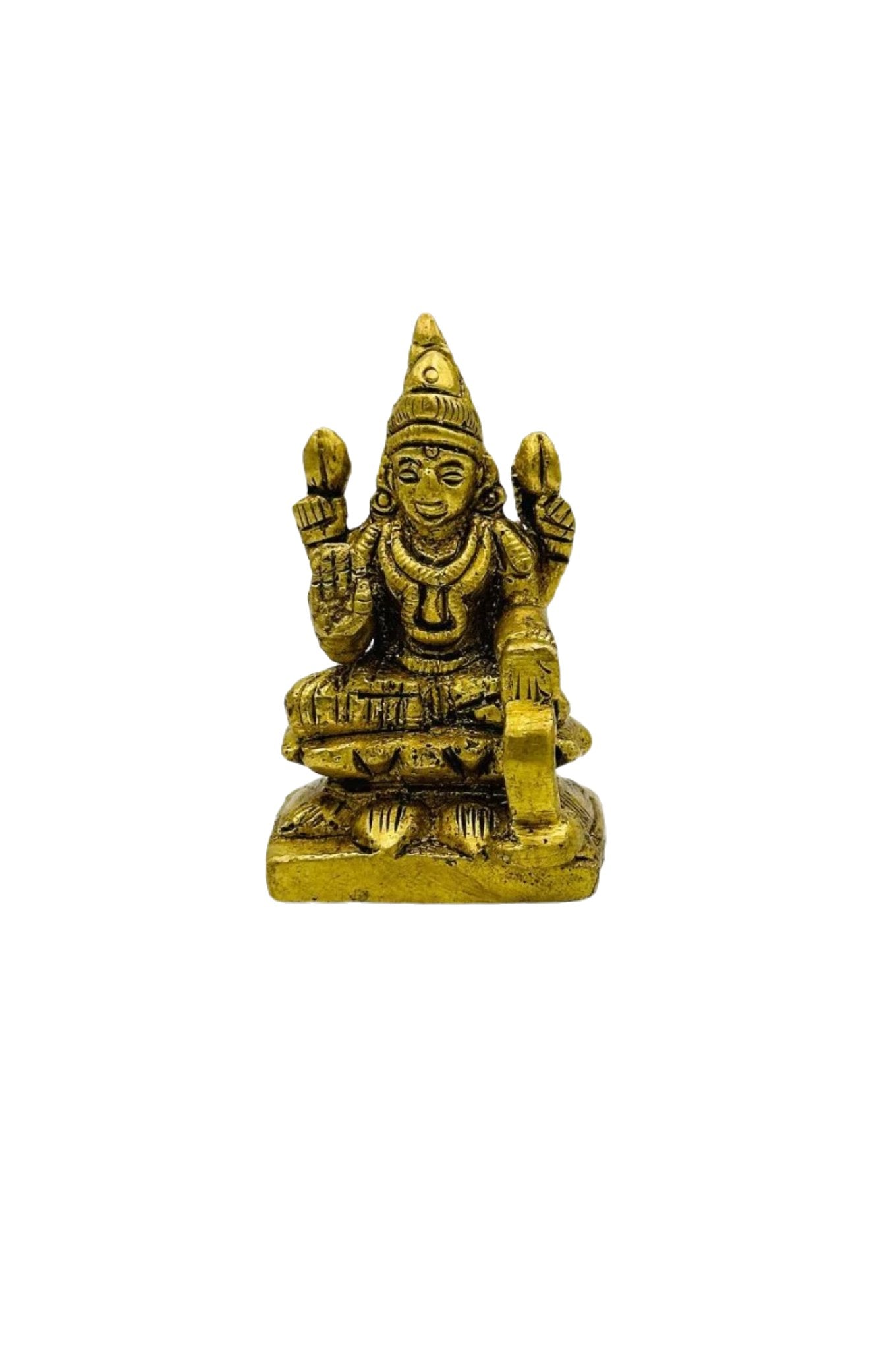 Sacred Splendor: Handcrafted Brass Ashta Lakshmi Idols - swadeshsouq.com