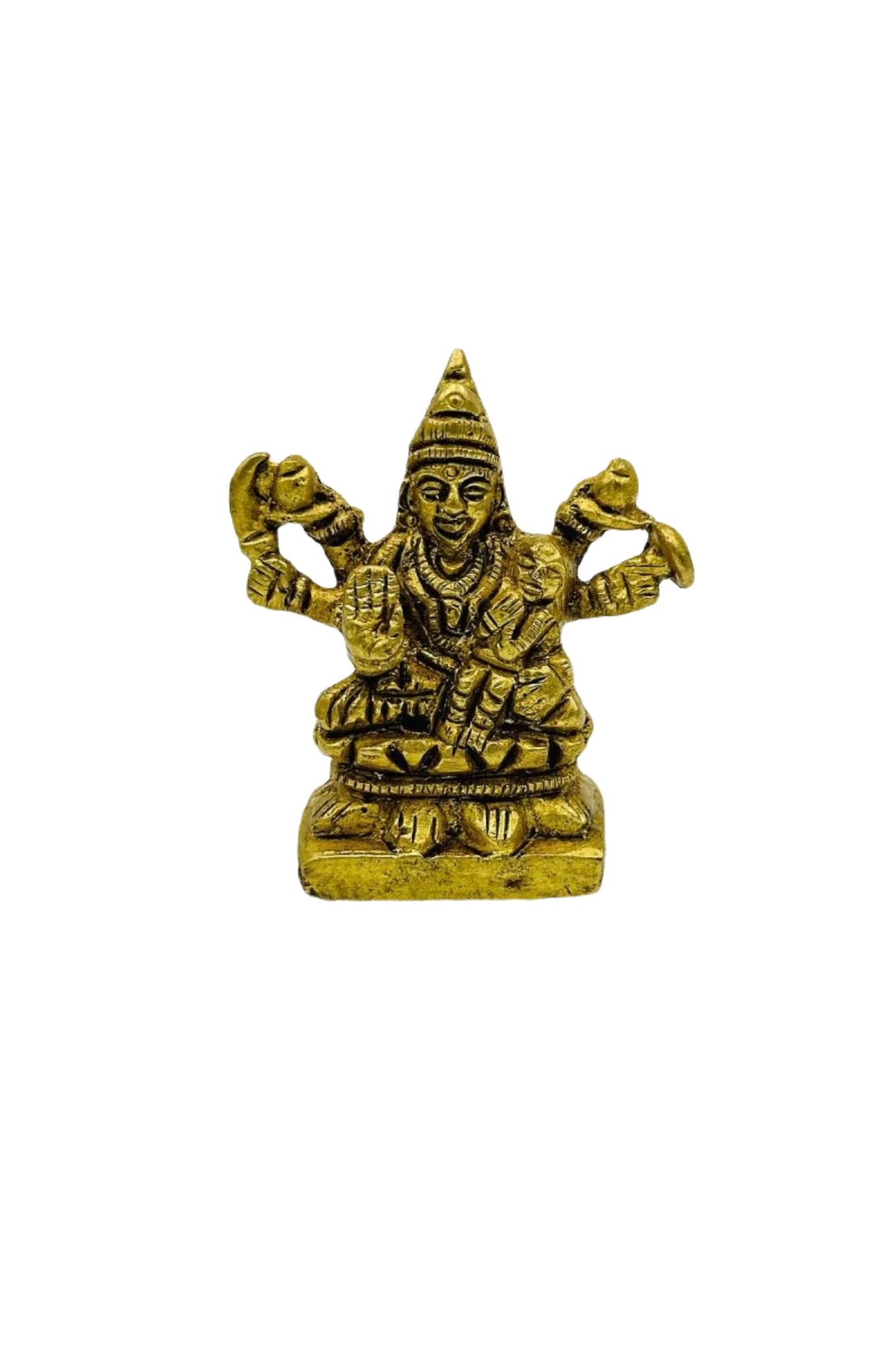 Sacred Splendor: Handcrafted Brass Ashta Lakshmi Idols - swadeshsouq.com