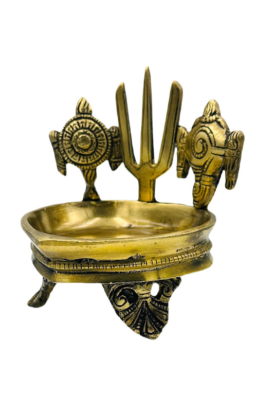 Shanku Chakram Namam Diya: Symbolic Serenity - swadeshsouq.com